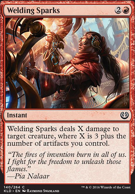 Featured card: Welding Sparks