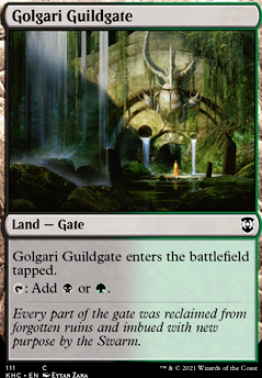 Golgari Guildgate feature for Muldrotha ETB