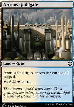 Azorius Guildgate feature for Gateway to Heaven