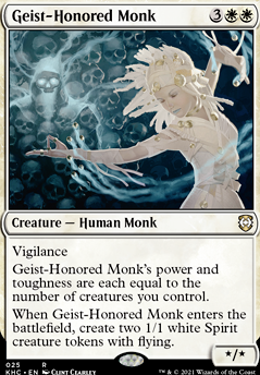 Featured card: Geist-Honored Monk