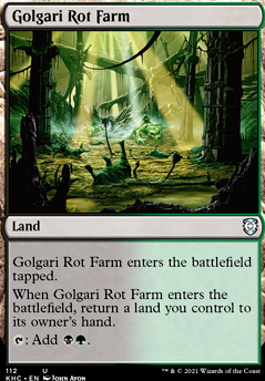 Golgari Rot Farm Golgari Rot Farm