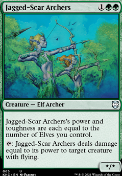 Jagged-Scar Archers feature for Voja's Elves