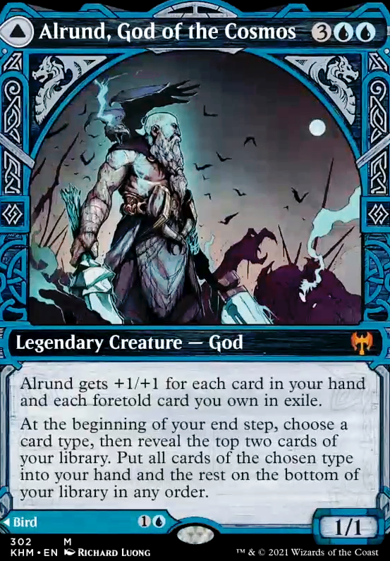 Featured card: Alrund, God of the Cosmos