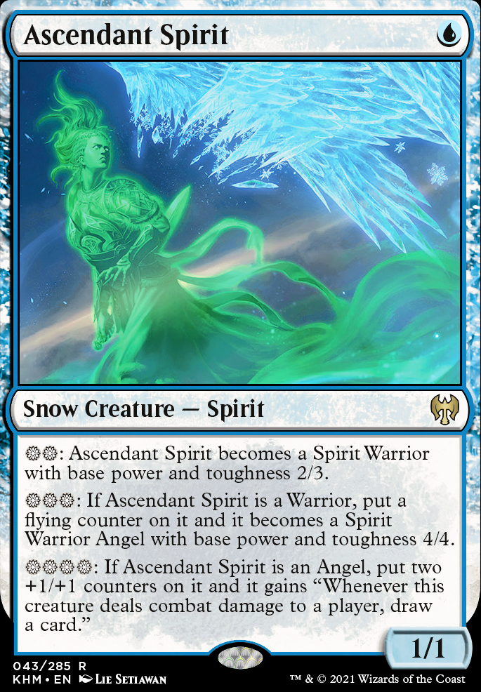 Ascendant Spirit feature for Azorius Snow Party