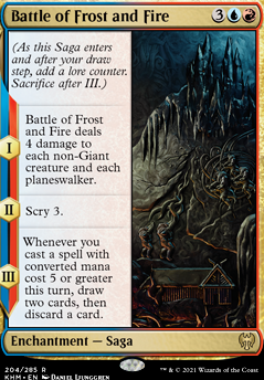 Featured card: Battle of Frost and Fire