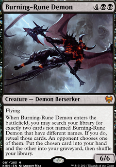 Featured card: Burning-Rune Demon