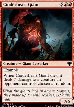 Cinderheart Giant feature for Giants? Bad. Magic giants? Worse.