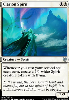 Featured card: Clarion Spirit