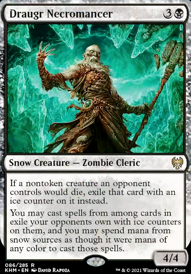 Draugr Necromancer feature for Snowy Night-Clad Horde
