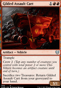 Featured card: Gilded Assault Cart