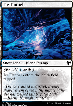 Ice Tunnel feature for Dimir Serpent