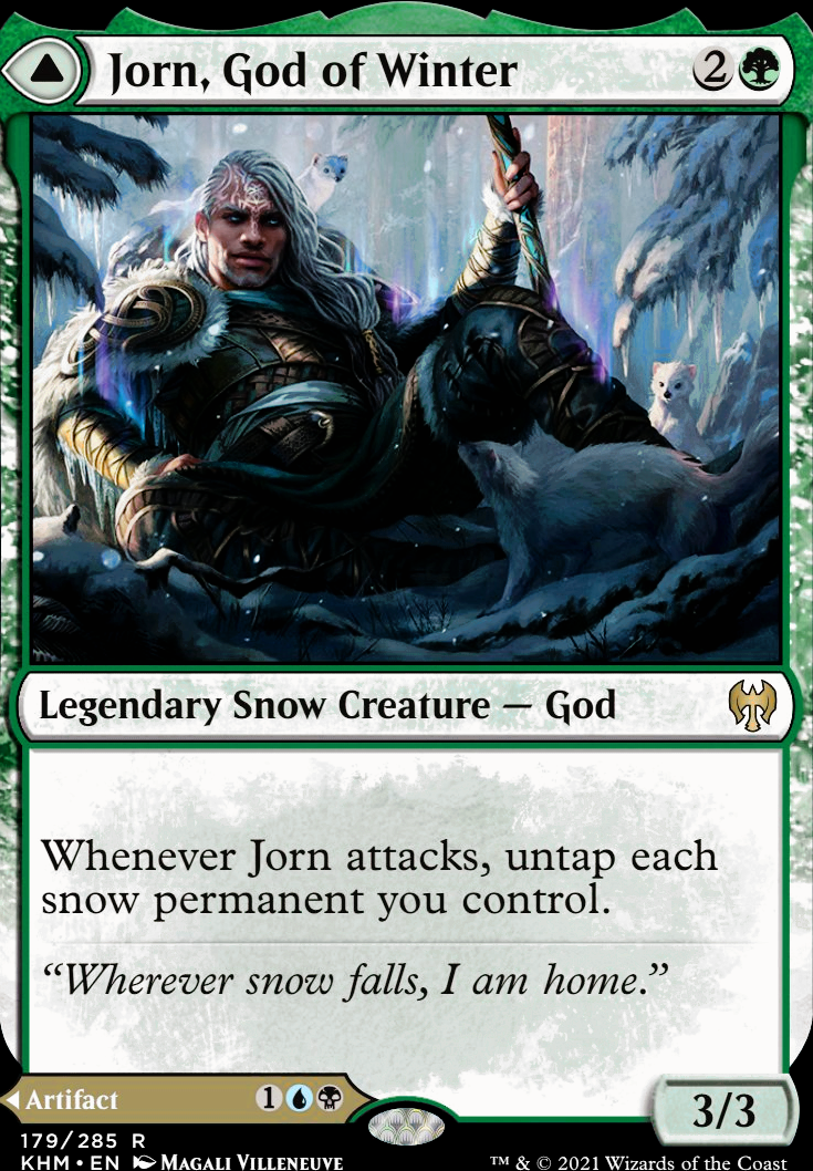 Jorn, God of Winter feature for Jorn - Graveyard Snow Value