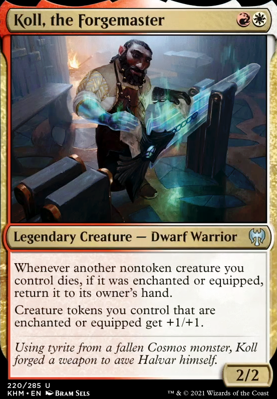 Koll, the Forgemaster feature for Koll Budget Boros Forgemaster
