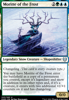 Commander: Moritte of the Frost