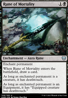 Featured card: Rune of Mortality