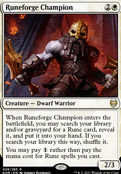 Runeforge Champion feature for Rune Storm