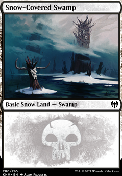 Snow-Covered Swamp feature for Narfi Aggro