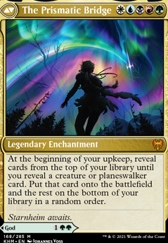 The Prismatic Bridge feature for Odric, Lunarch Marshal All Color EDH