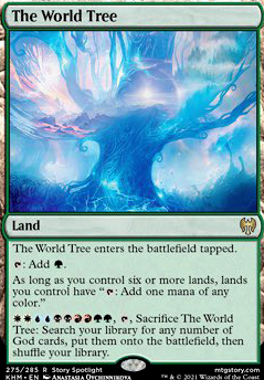 The World Tree feature for Esika Legends/Gods Tribal EDH