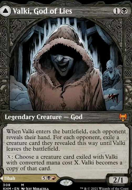 Featured card: Valki, God of Lies