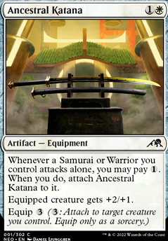 Featured card: Ancestral Katana