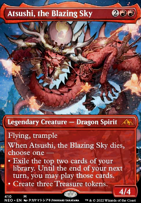 Atsushi, the Blazing Sky feature for Jund Journey