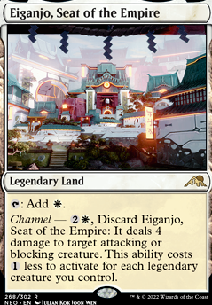 Eiganjo, Seat of the Empire feature for I Advise You to Take 21 Commander Damage