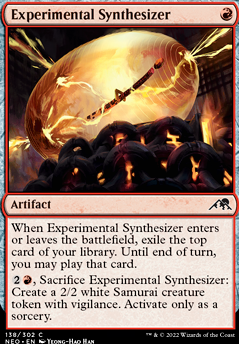 Featured card: Experimental Synthesizer