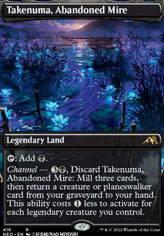 Takenuma, Abandoned Mire feature for Greasefang EDH