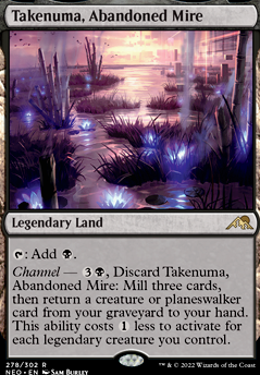 Takenuma, Abandoned Mire feature for Extra cards