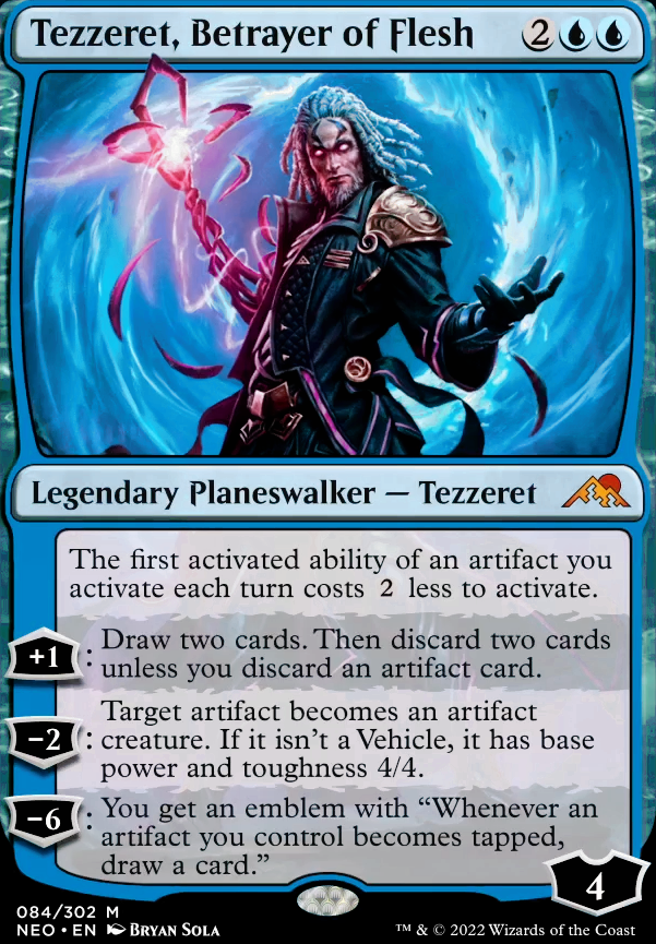 Commander: Tezzeret, Betrayer of Flesh