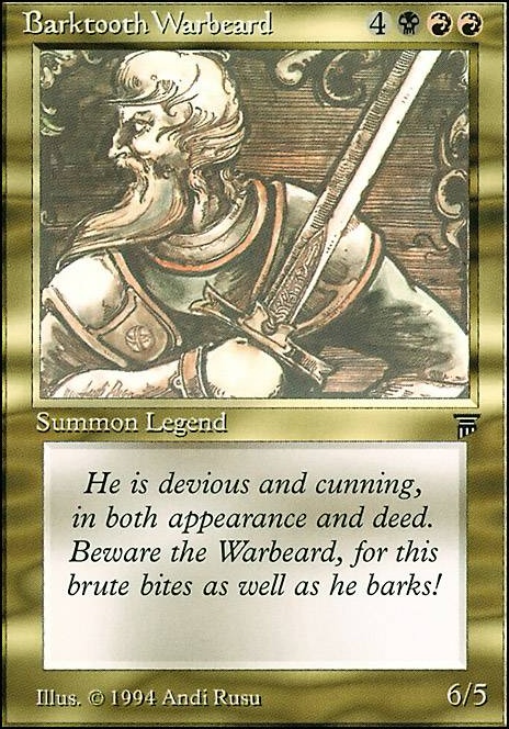 Featured card: Barktooth Warbeard