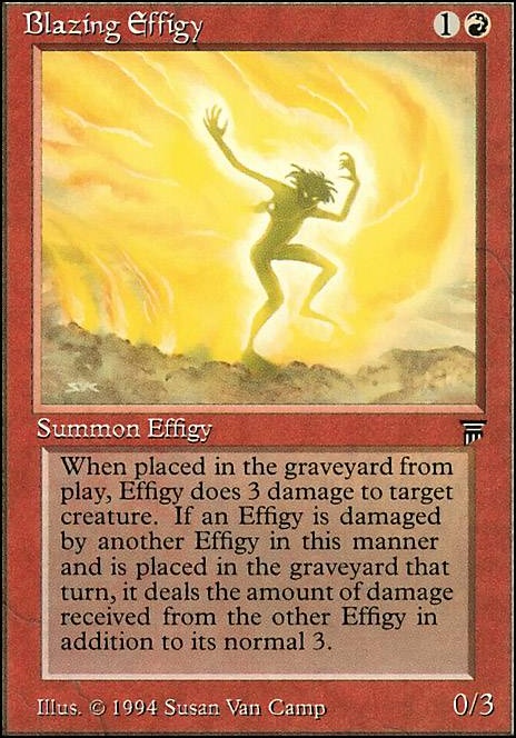 Featured card: Blazing Effigy