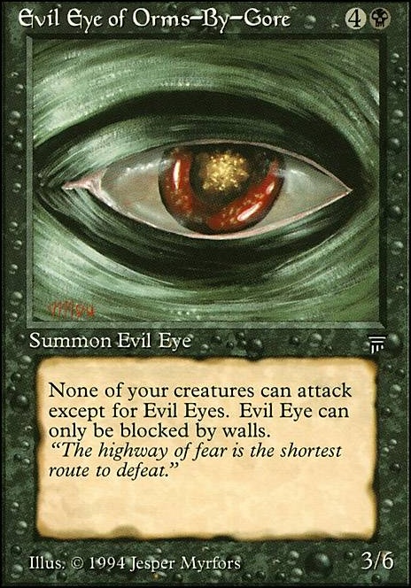 Evil Eye of Orms-by-Gore feature for The Eyes Have It