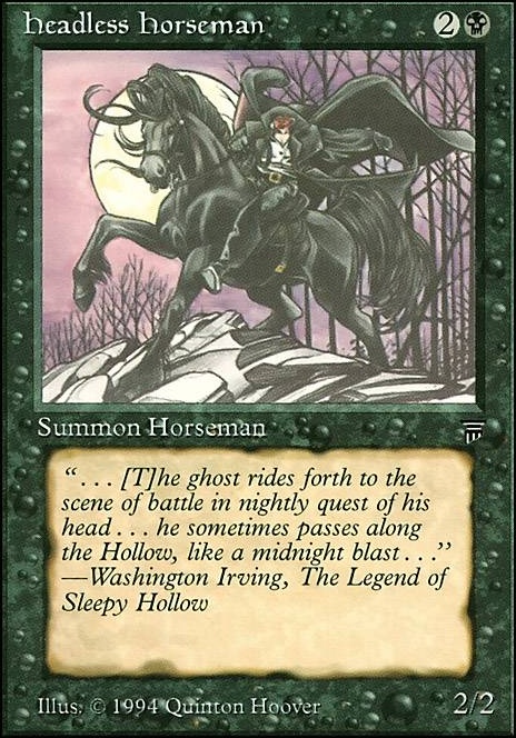 Featured card: Headless Horseman