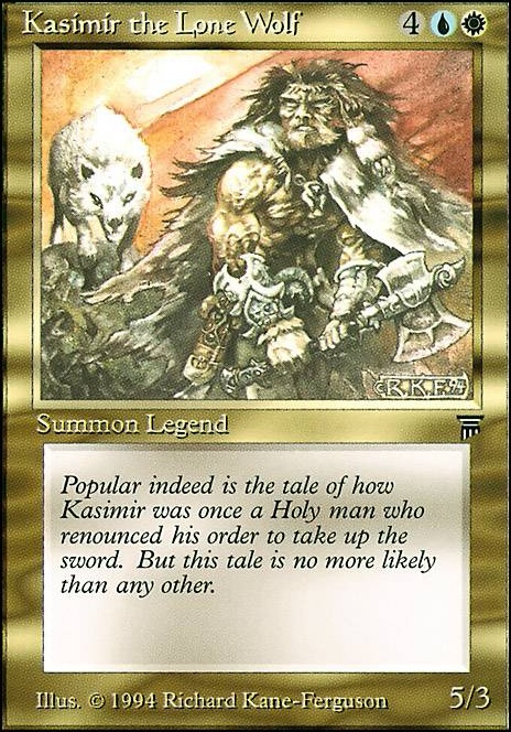 Featured card: Kasimir the Lone Wolf