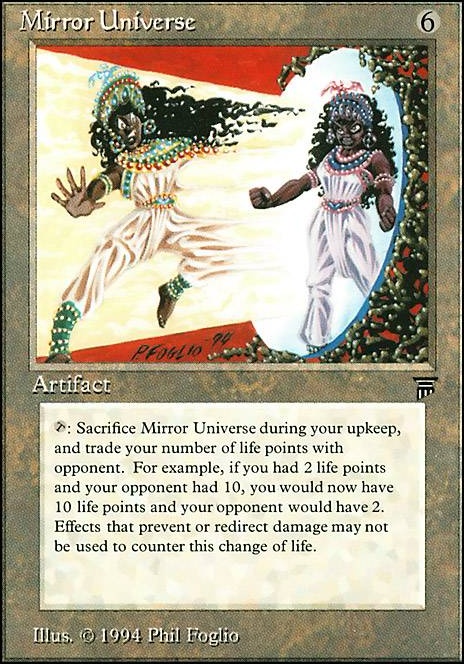 Mirror Universe feature for Oloro, Life Swap