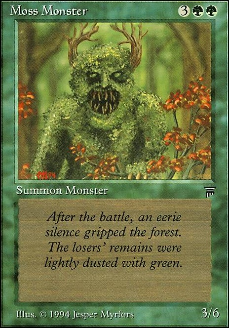 Featured card: Moss Monster