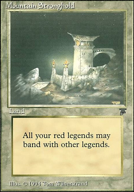 Featured card: Mountain Stronghold