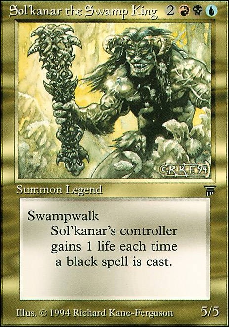 Featured card: Sol'kanar the Swamp King