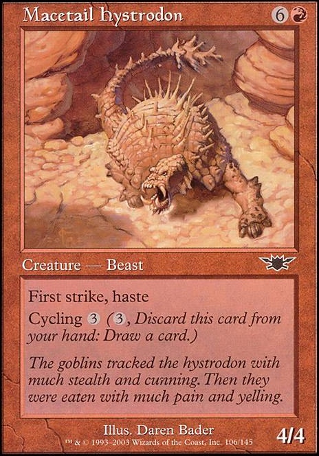 Featured card: Macetail Hystrodon
