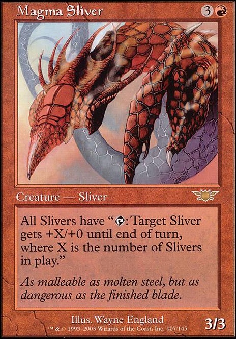Featured card: Magma Sliver