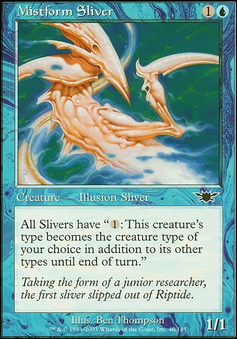 Mistform Sliver feature for Experiment #12 (Slivers)