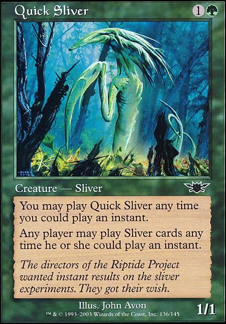 Featured card: Quick Sliver