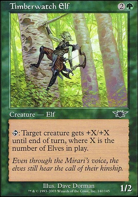 Featured card: Timberwatch Elf