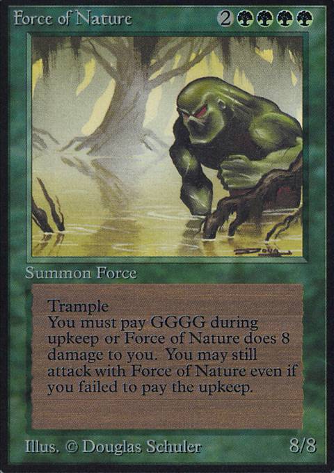 Featured card: Force of Nature