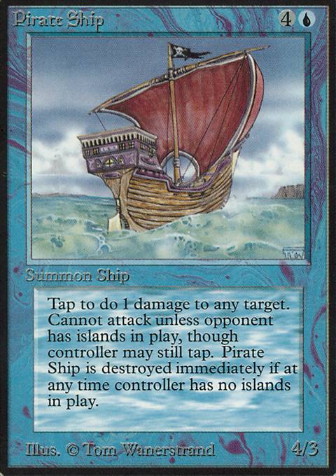 Featured card: Pirate Ship