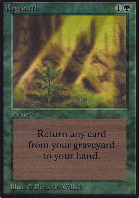 Regrowth feature for [EDH] Nissa, Queen of the Green