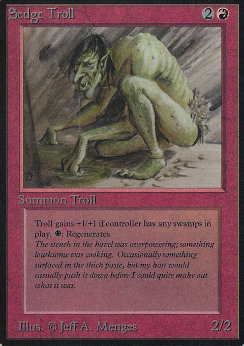 Featured card: Sedge Troll