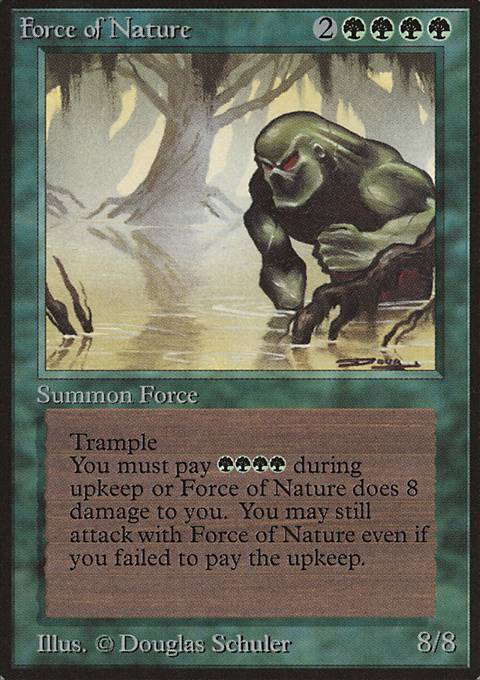 Featured card: Force of Nature